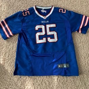 McCoy stitched numbers and name Bills jersey